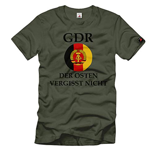 T-shirt DDR NVA Volksarmee de l'Allemagne de l'Est vert en taille XXL pour passionné