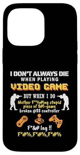 �^�C�g�� : Funny Gamer Design �r�f�I�Q�[�� �R���\�[���t�@�� �X�}�z�P�[�X iPhone 14 Pro Max �p