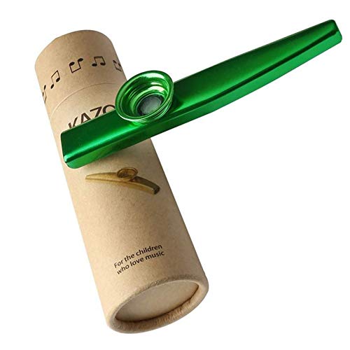 Kazoo en métal et diaphragme à 20 membranes, kazoo en alliage d’aluminium avec boîte cadeau vintage, lot d’instruments… - Les Beatles, Paul McCartney, John Lennon, RIngo Starr, George Harrison Kazoo en métal et diaphragme à 20 membranes, kazoo en alliage d'aluminium avec boîte cadeau vintage, lot d'instruments… – Image 7