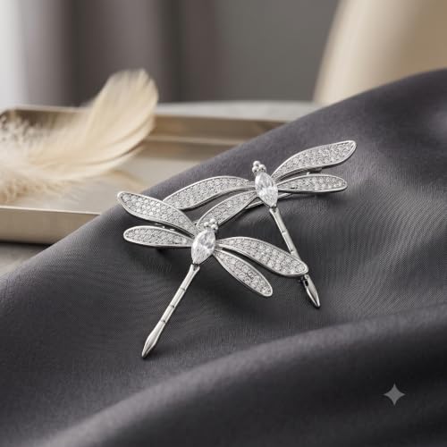 Image of Fashion Dragonfly Booch Pin Jewelry Gift for Women