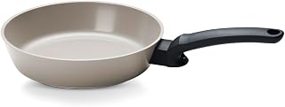 Fissler Ceratal® Evo Comfort Pfanne (24 cm, Warmgrau) – Made in Germany, Keramikpfanne hergestellt ohne PFAS/PTFE, CookStar® Boden, Induktion