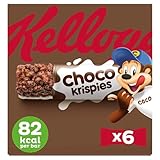 Kellogg's Choco Krispies Barritas de Cacao y Leche Pack 6 x 20g