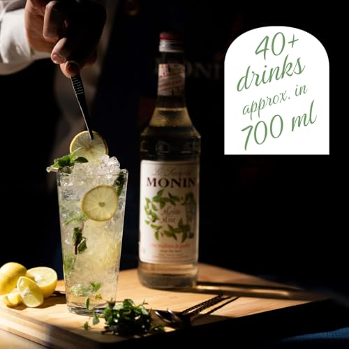 Image of Monin Mojito Mint Syrup, 23.66 fl oz / 700 ml