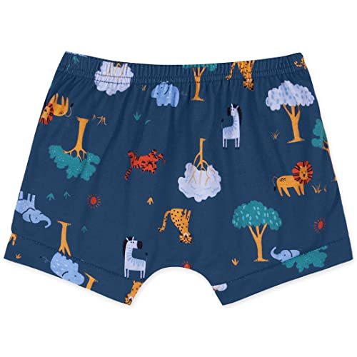 Shorts Kit com dois, Marisol Play, bebê-meninos, Azul claro e azul escuro, P