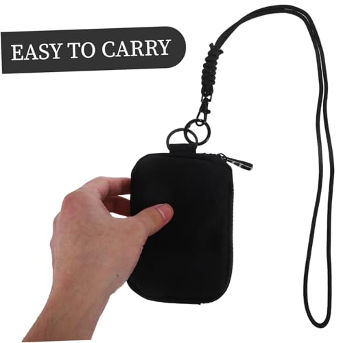 Zerodeko Multi-Functional Outdoor Storage Bag Portable Zipper Coin Purse for Earphones Keys Cards and Coins Travel Organizer for Daily Use Compact Hanging Pocket4