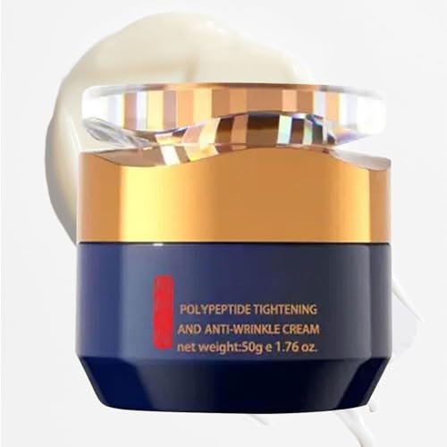 Creme gegen Falten Qingling Faltenentfernungscreme Qingling Straffungs- und Anti-Falten-Creme mit Polypeptiden