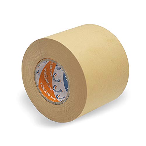 Preisvergleich Produktbild Lumpur braunes Papierklebeband, 50 m hitzebeständiges Klebeband - für Eiswürfelrahmen und Abdeckband, Wie abgebildet, 70mm