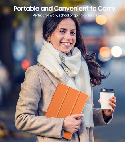 Image of TiMOVO Soft Case for Samsung Galaxy Tab A11+ /A11 Plus 11 inch 2026,AlmondYellow | Fit for SM-X230 /X236 /X238, Slim Soft TPU, Translucent Frosted Back, Auto Wake /Sleep