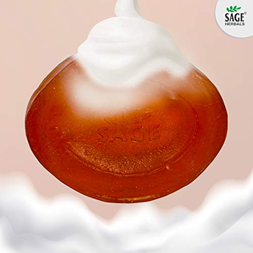Image of Glycerin Soap, Face & Body Soap, Glycerin Cleansing Bar & Blemishes, Remove Dryness from Skin-75 gm
