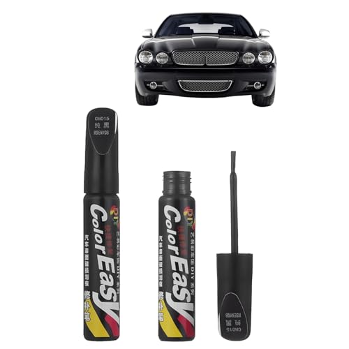 SEGMINISMART Pluma De Retoque del Coche,Rotulador Arañazos Coche,Bolígrafo De Reparación Arañazos Coche,Rotulador De Reparación De Arañazos,Rasguños Reparación De Pintura Pluma,Negro,2 Piezas