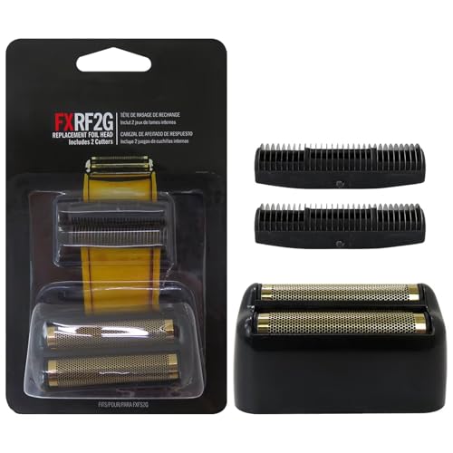 New AHSPXM Shaver Foil and Cutters Kit Compatible for BaBylis-PRO Metal-FX Single Foil and Double Foil Shavers