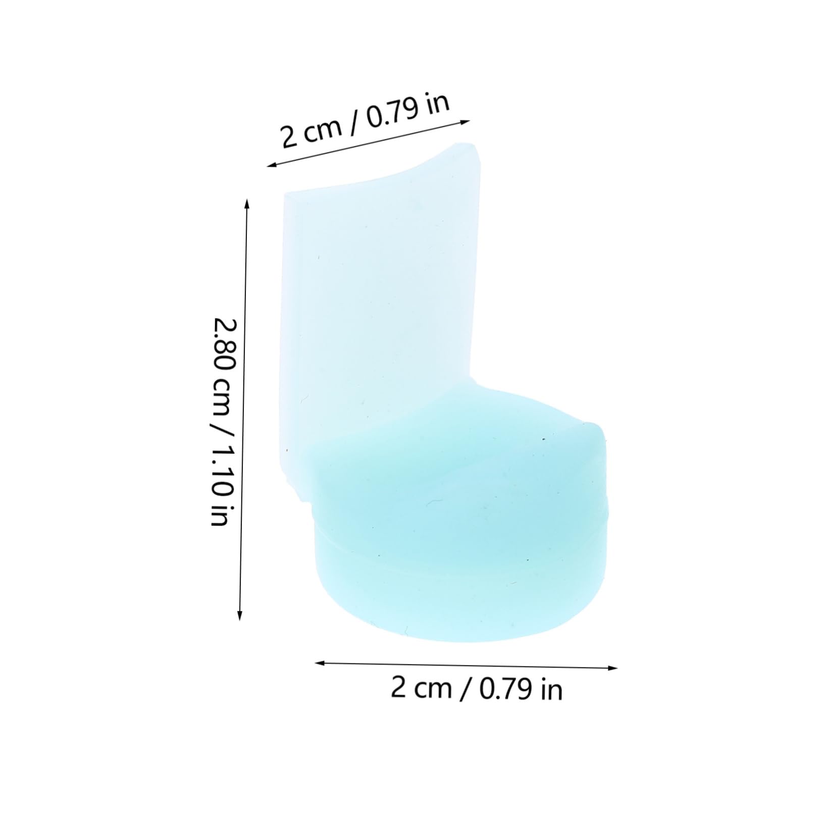 Abaodam 5pcs Silicone Clarinet Thumb Pads Ergonomic Finger Rest Cushions for Enhanced Comfort and Control Essential Clarinet Accessories for Musicians