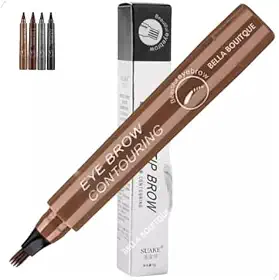 Caneta Para Sobrancelha Fio A Fio Cor Ruivo Escuro Cor 03 Para Maquiagem Microblading Tatoo