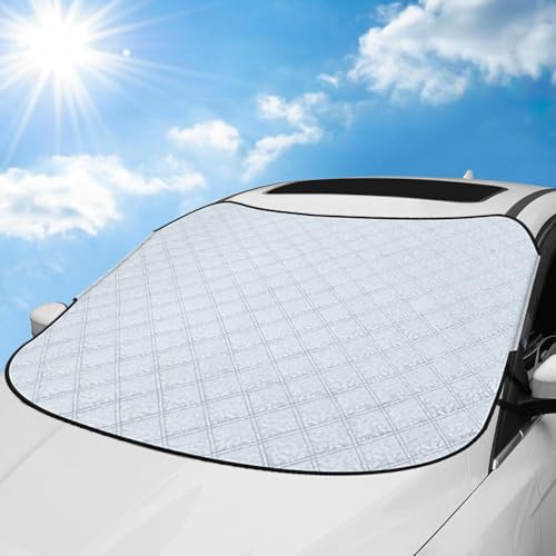 Copriparabrezza pieghevole - protezione solare invernale impermeabile per parabrezza