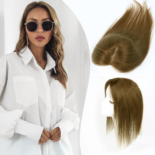 Unipearl Hair Toppers Light Brown 12 Inch