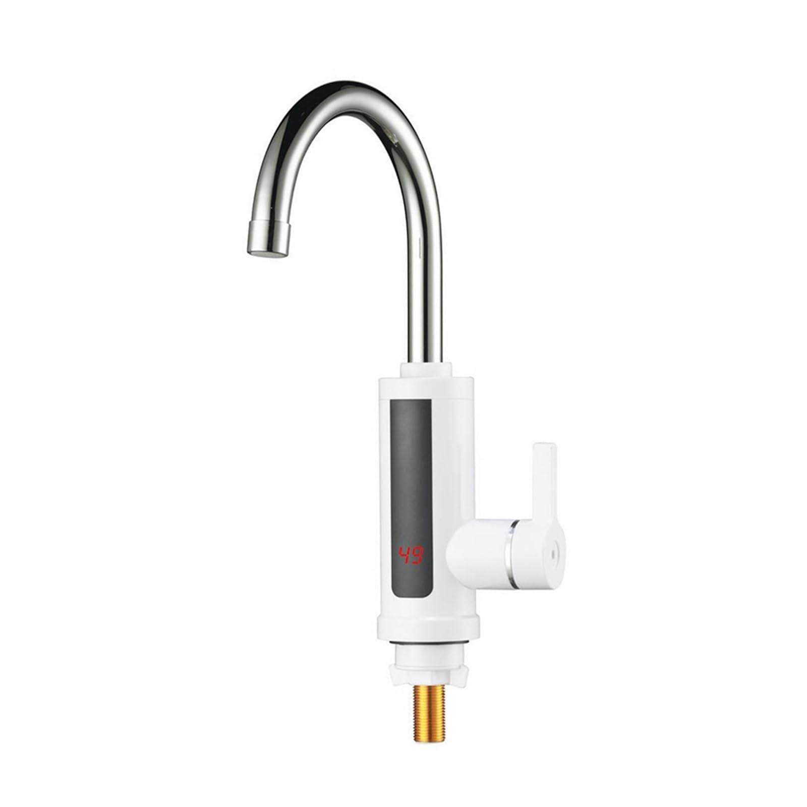 Robinet électrique de cuisine avec affichage numérique LED pour eau chaude
