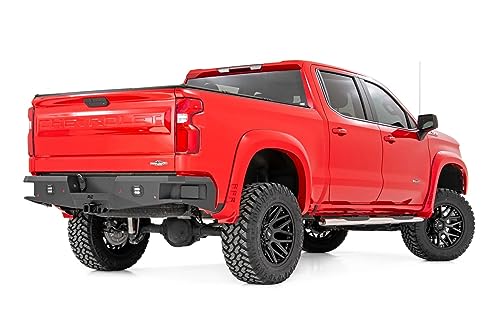 Rough Country Stainless Steel Oval Nerf Steps for Chevy Silverado & GMC Sierra 1500/2500HD/3500HD (2019-2026) Crew Cab - OEM Style Rails with Built-in Side Steps by Rough Country - Image 2