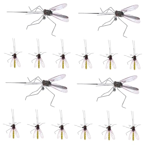 SUPVOX 4 Juegos Insecto De Alta Simulación Cucú Lata De Pan Molde De Pastel De Esfera con Alas Planeo Sintonizador Esférico Juguetes Vajilla Rellena Trampa Abdominales 4 Uds * 4