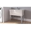 Mustee 28CF Big Tub Utilatub Combo Utility Tub, 24 x 40, White