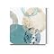 Square Canvas Wall Art: Contemporary Coastal Beach, Neutral