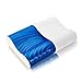 ViscoSoft Hypoallergenic Memory Foam Standard Arctic Gel Contour Pillow with Removable Cover