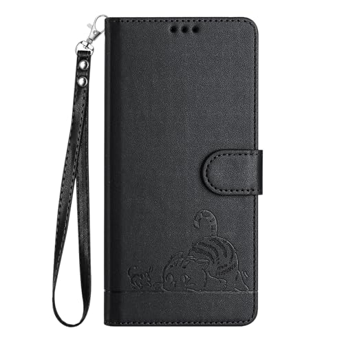 EasyShow Cover per Oppo Reno16 Wallet Cover, Retro Flowers Design Pattern Custodia, [Carta Fessura] Flip Wallet Case Cover Adatto per Oppo Reno16
