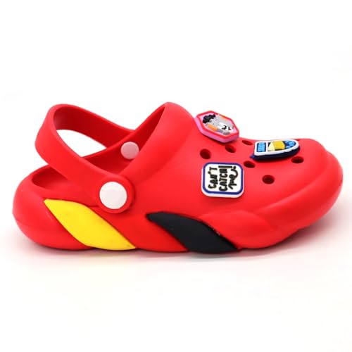 Image of SVAAR x Tom & Jerry Slingback Clog Shoes for Boys & Girls || Indoor & Outdoor Sandals Clogs for Kids with 6 Tom & Jerry Charms