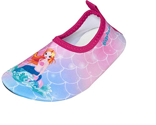 Playshoes Barfuß-schuhe Unisex Kinder Wassersportschuh, Meerjungfrau, 26/27 EU