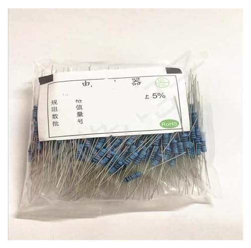 JFUDJKLI 50PCS 1/2W 0.5W Carbon Oxide Metal Film Resistor 5.1K/5.6K/6.2K/6.8K/7.5K/8.2K/9.1K/10K/12K/15K/18K/20K/22K/24K/27K/30K/ Ohm 5% (Color : 6K2)