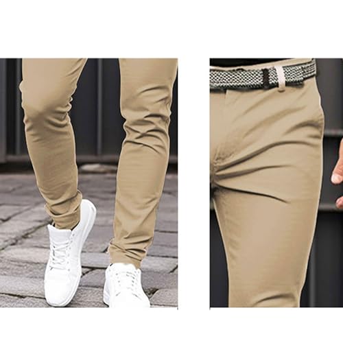 Straight Thin Pants Casual Men's Slim Thin Elasticity2