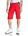 adidas Originals Men's Trefoil Hoop Shorts, Red/Black, X-Large