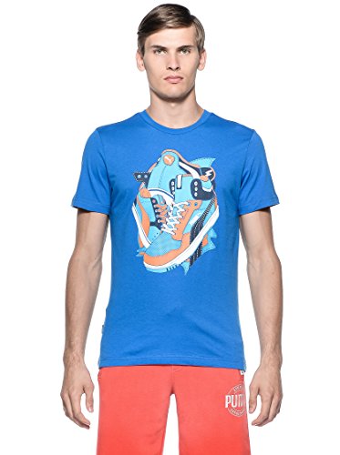 PUMA FTW - Camiseta, Color Azul, Talla XXL