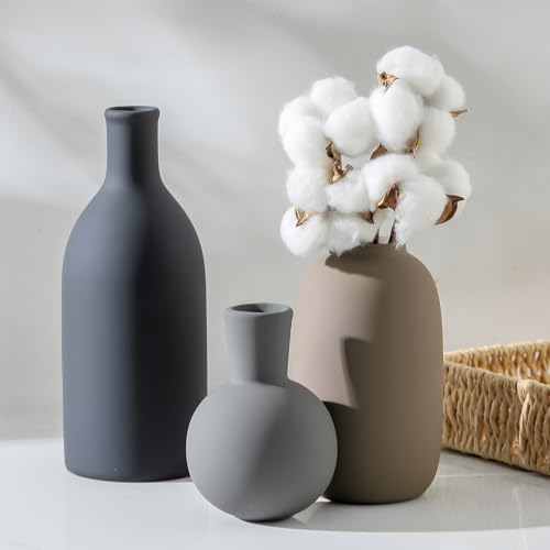 Vases en céramique rustique multicolore pour harmoniser une déco fade - 8