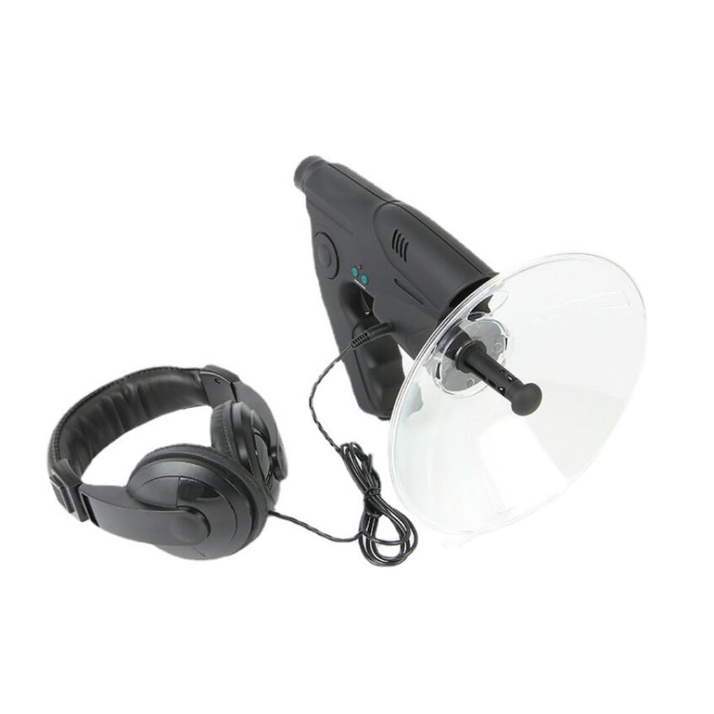 Microfono parabolico monoculare con controllo preciso della frequenza per ascolto a lunga Ascolto remoto. ABS