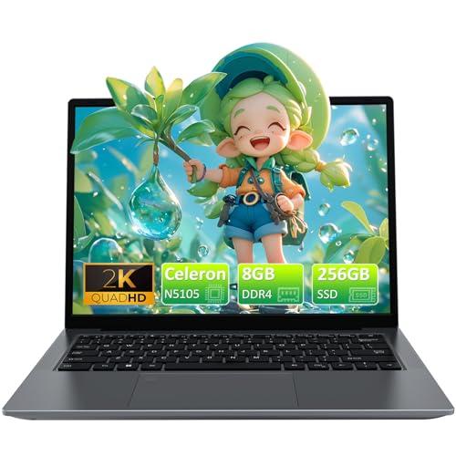 Portátil 14" Celeron N5105, 8GB RAM, 256GB