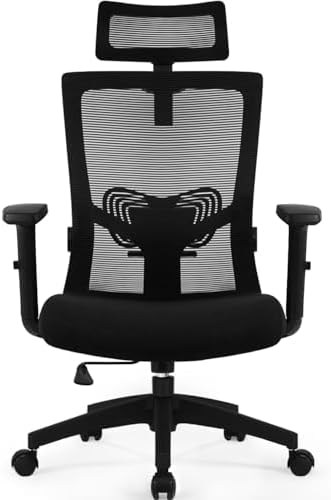 Daccormax Chaise Bureau Ergonomique, Fauteuil de Bureau Confortab...