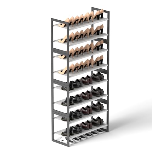 Orchidleaf Welded Metal Frame Shoe Rack