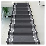 Rotolo Intero di Moquette per Scale, Cuscinetti Antiscivolo per Scale, Protezione autoadesiva per Scale domestiche, Cuscinetti per Scale in Rotolo Intero (Colore: E, Dimensioni: (Larghezza x