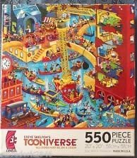STEVE SKELTON'S TOONIVERSE ALL DOGS MUST BE ON A LEASH 550 Piece Jigsaw Puzzle MADE IN USA PUZZLE by TOONIVERSE