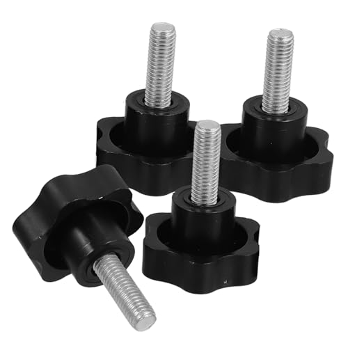 KICHOUSE Star Shaped Hand Screw Knob Screws for Umbrella Handle Knob Nuts Plastic Material