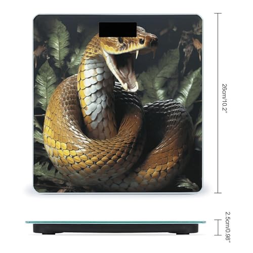 Báscula digital de baño Cobra Snake alta precisión miniatura 2
