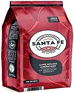 Cafe Santa Fe Mexican Mexican Blend Gourmet Coffee high Grown 32 Ounces Café Mexicano Gourmet de Altura 907 grams - Classic Roast Ground Coffee Cafe Molido Americano