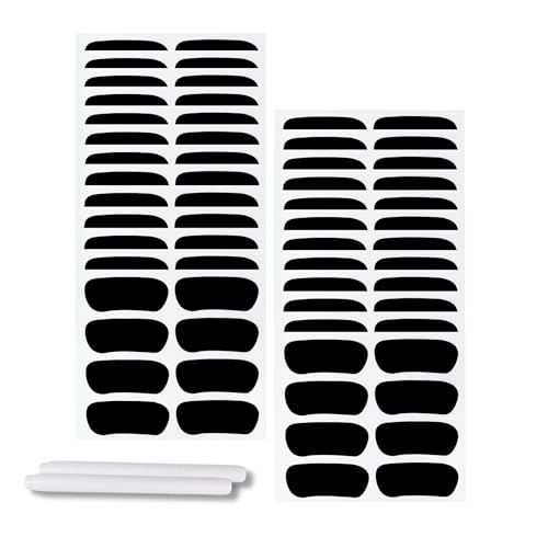 100 Pairs Sports Eye Black Stickers Set for Softball, Football, Lacrosse, Baseball Party Favors...