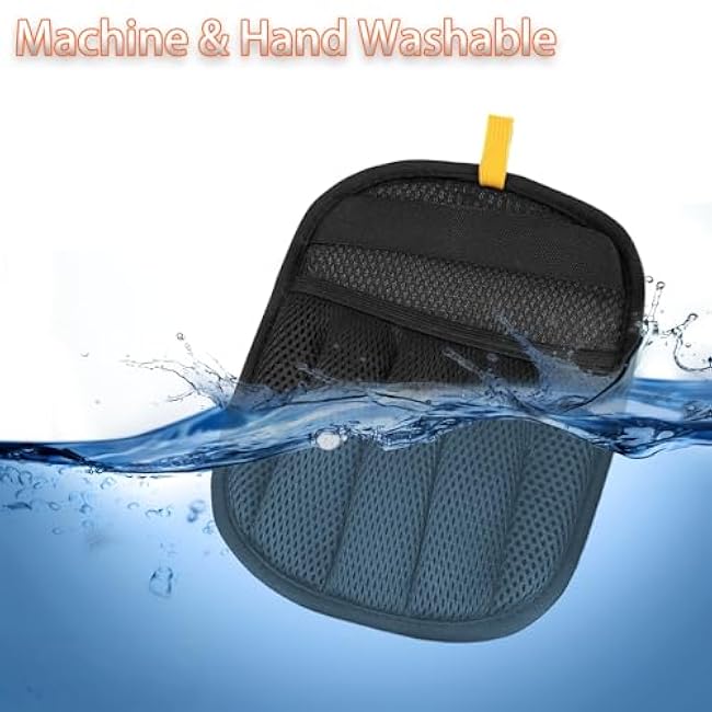 Pet Hair Removal Glove for Dogs and Cats, 2PCS Upgrade Reusable Electrostatic Gloves for Deshedding, Washable Cat Grooming Brush Five-Finger Magic Gloves for Clothing Carpet Sofa Car Seat-gWHjExb5