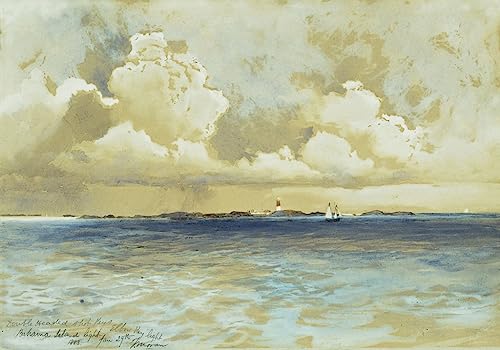 Impression prints toile Bahama Island Light par Moran, l'évasion artistique 60x90cm