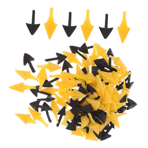 ORFOFE 200 piezas Picos de Plástico para Manualidades Accesorios para Muñecas y Decoración de Aves para Proyectos DIY y Fiestas de Pascua