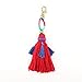 Produktbild LMYXY Schlüsselbund 1 Stück Bunte Quaste Schlüsselanhänger Tasche Hängen Geschenk Auto Partei Schmuck Stil