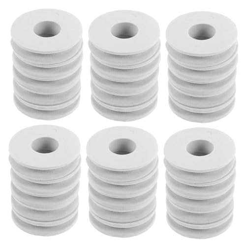 Toyvian 50pcs Fishing Line Foam Spools Storage Holder Durable Fishing Cord Winding Boards for Management Portable and Lightweight Design for