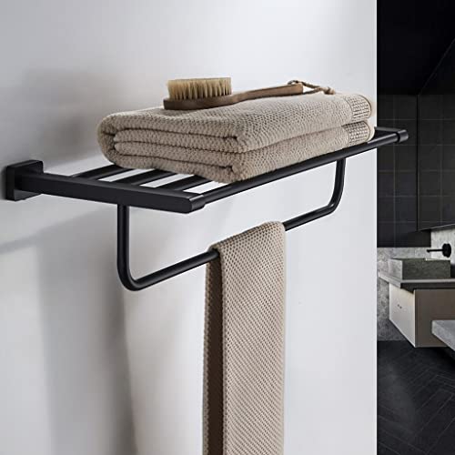 Barre de serviette de cuivre noire 60cm contre la rouille - 5