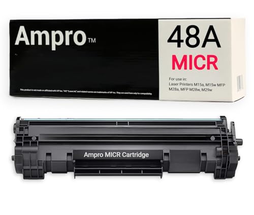 Cartouche d'encre magnetique CF248A MICR compatible HP 48A pour LaserJet serie M15 et M28